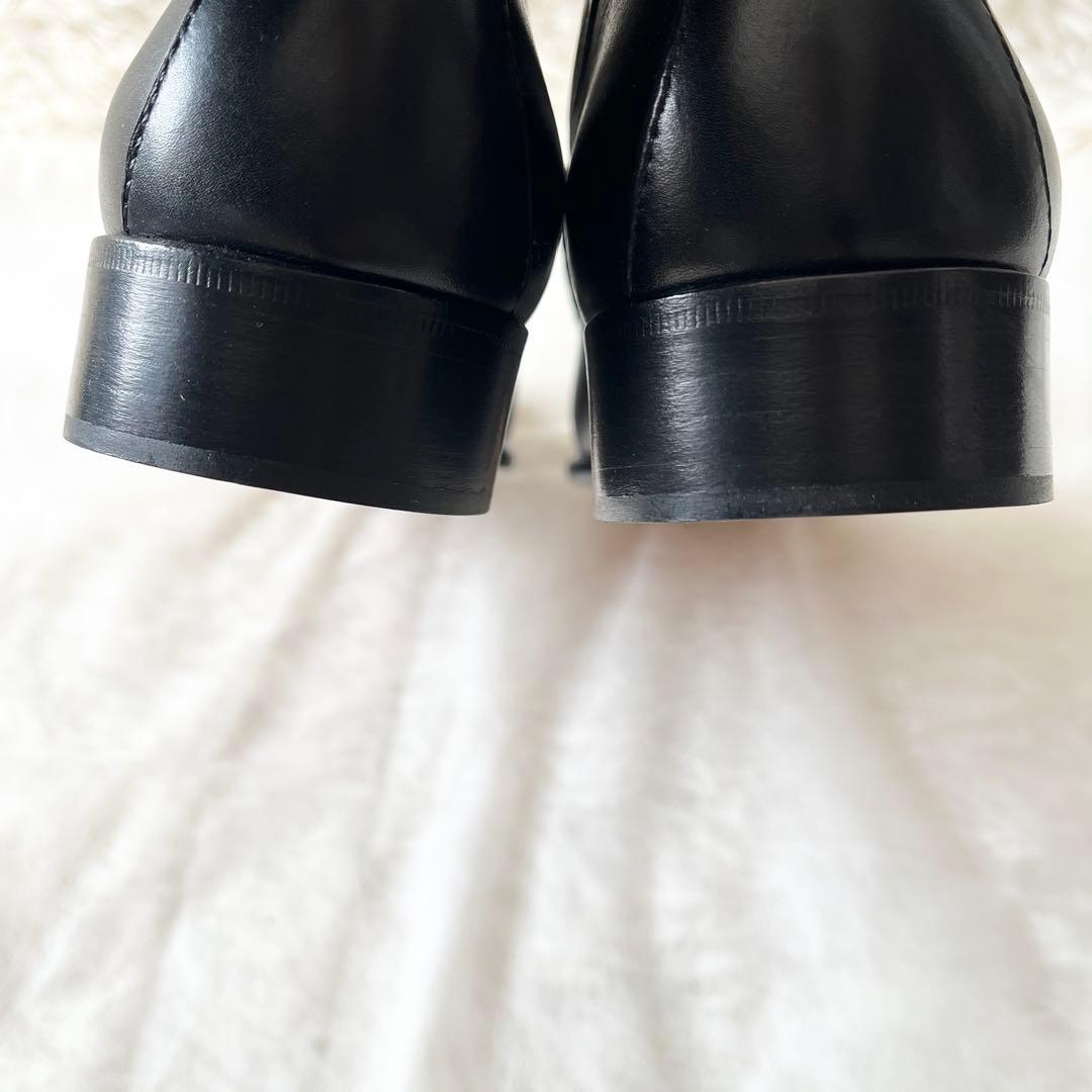 新品未使用✨GUCCIグッチ　ホースビットローファー　ブラック　レザー　黒　金具