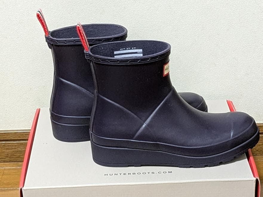 【新品】HUNTERオリジナル プレイ ショート ブーツ KOMBU