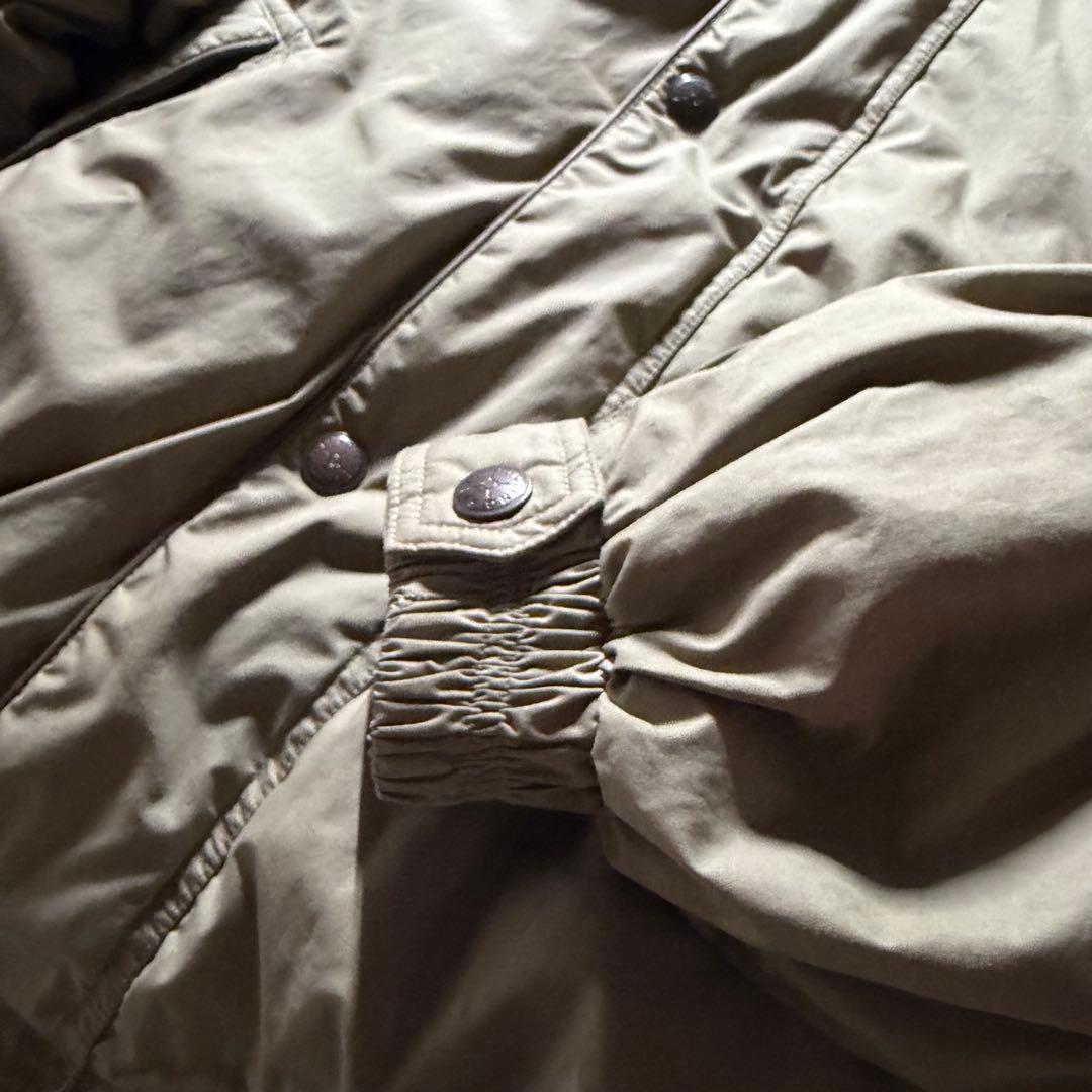 90s HUNTING FIELD ダウンジャケット パフジャケット ベージュ