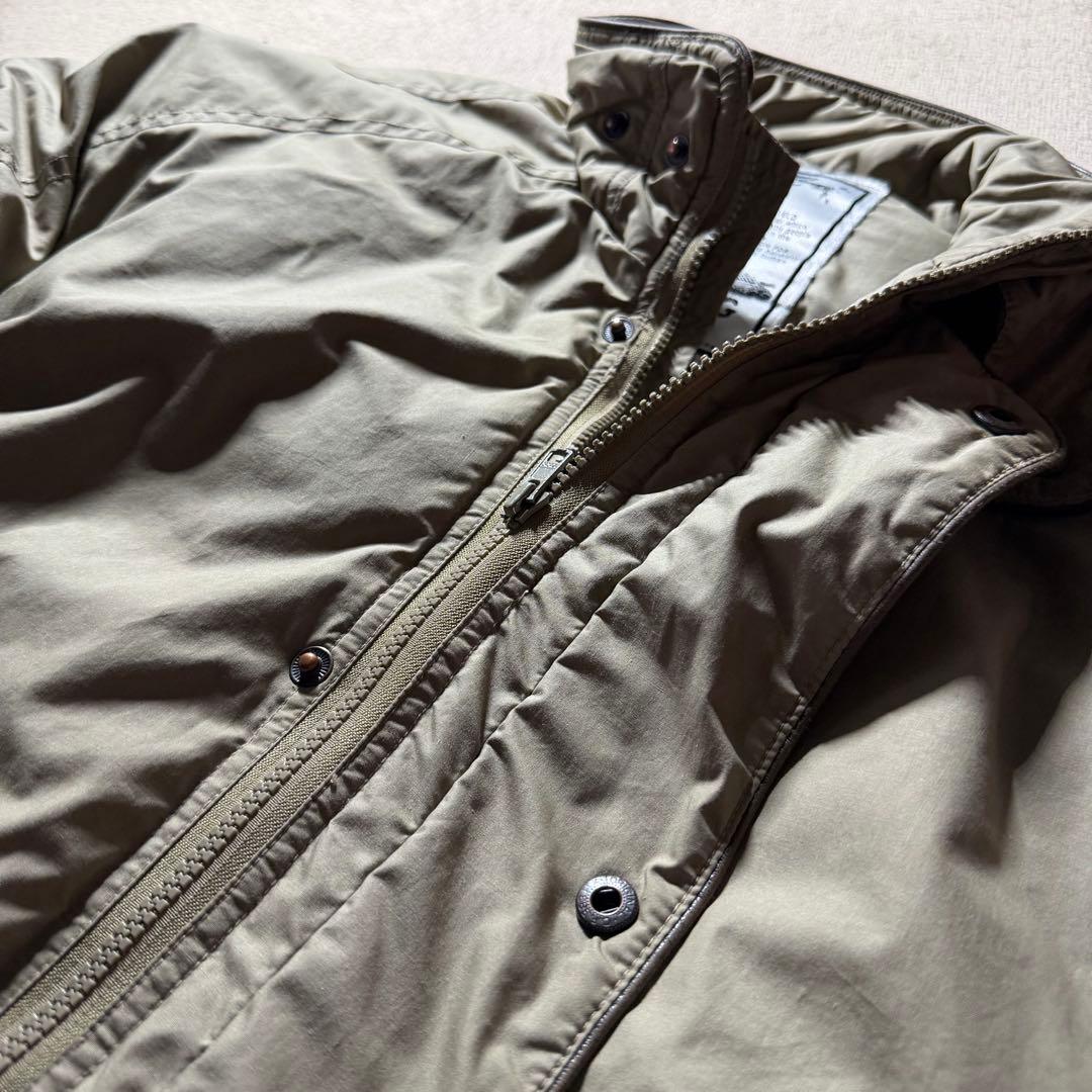 90s HUNTING FIELD ダウンジャケット パフジャケット ベージュ