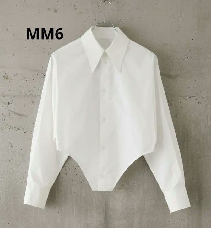 MM6 アシンメトリックシャツ サイズ36