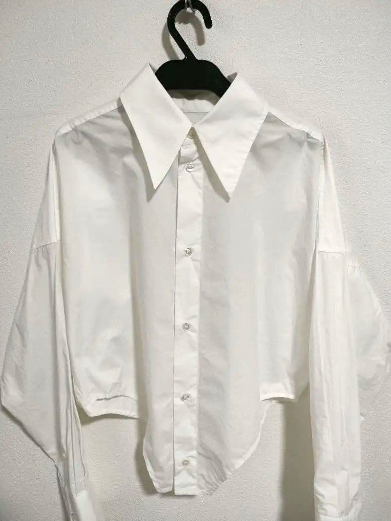 MM6 アシンメトリックシャツ サイズ36