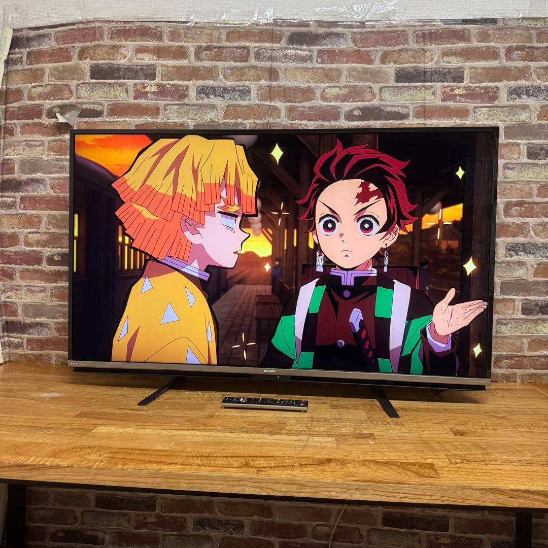 シャープ 50V型 4K液晶テレビ AQUOS LC-50US45 動画アプリ○