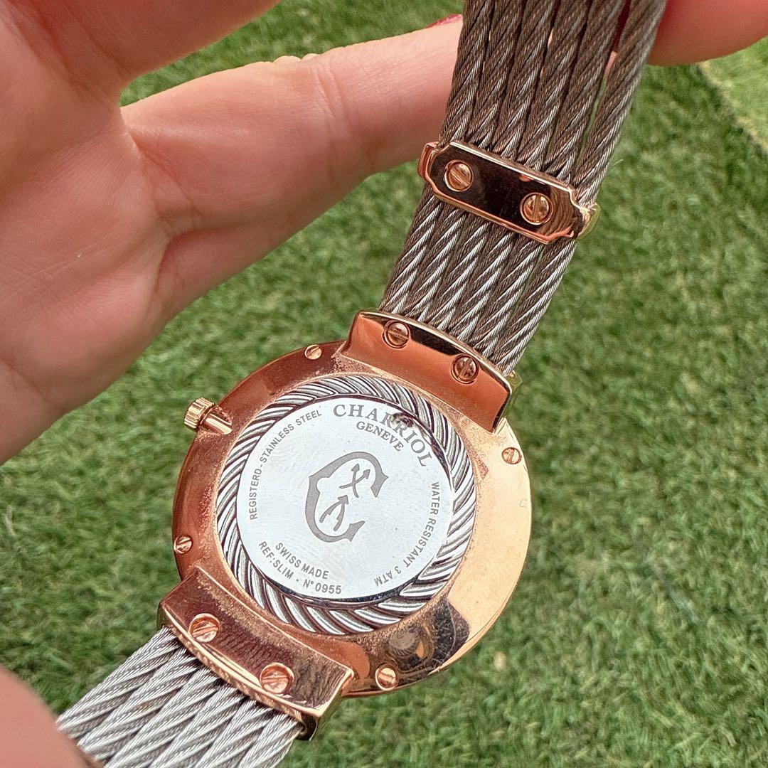 ミ*ラ様 CHARRIOL シャリオール　腕時計　パープル