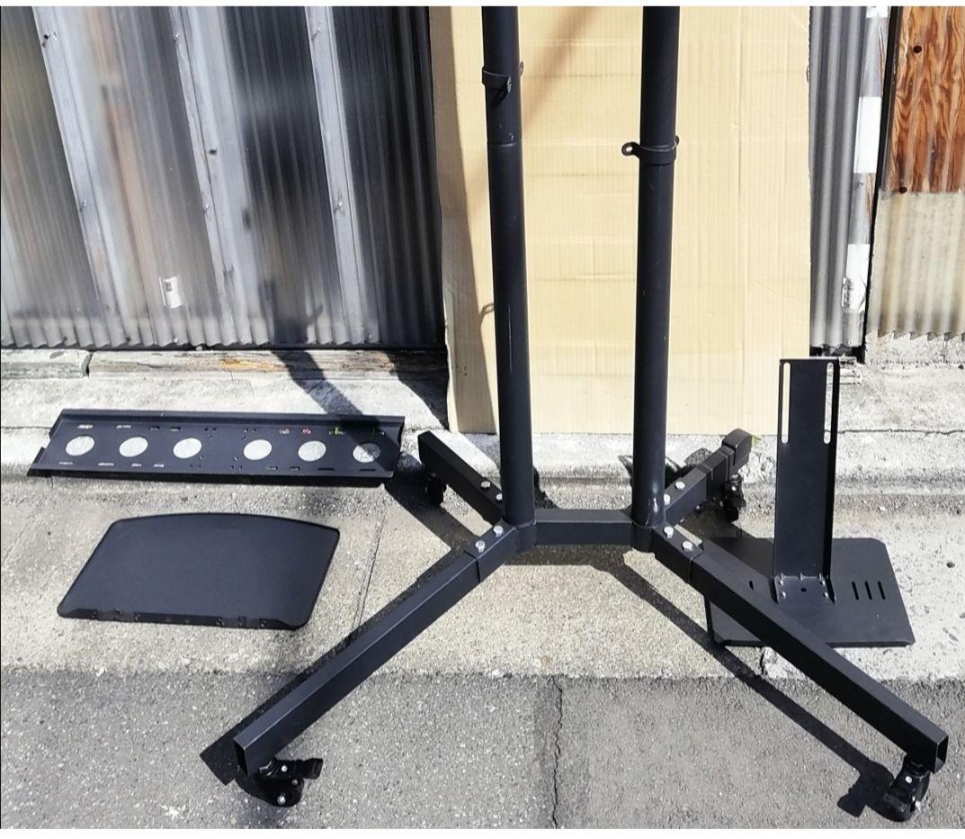 更に大幅値下げ　UNHO　テレビスタンド　キャスター付き