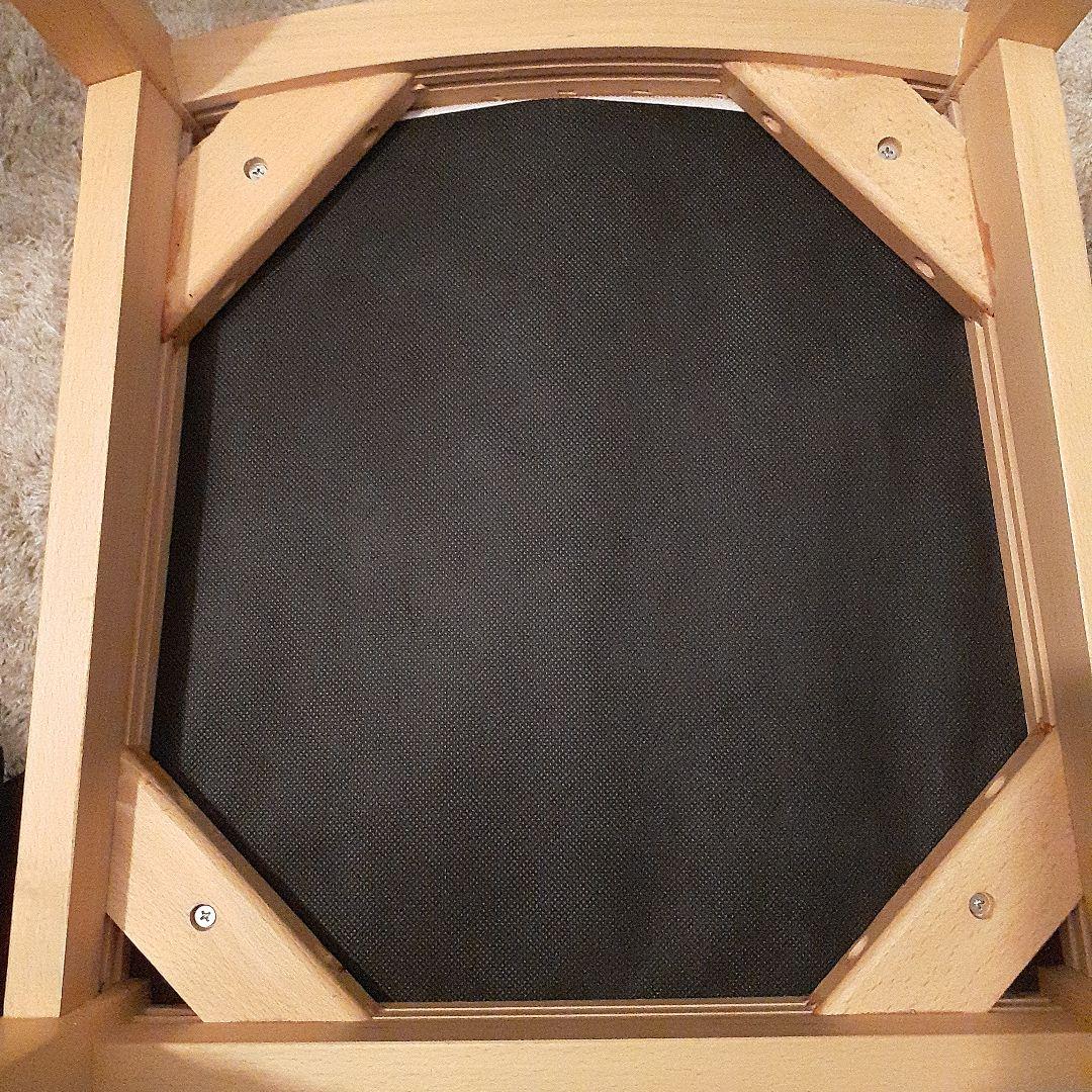 NOCE / 北欧スタイル 木製スラットバック椅子 クッション付き