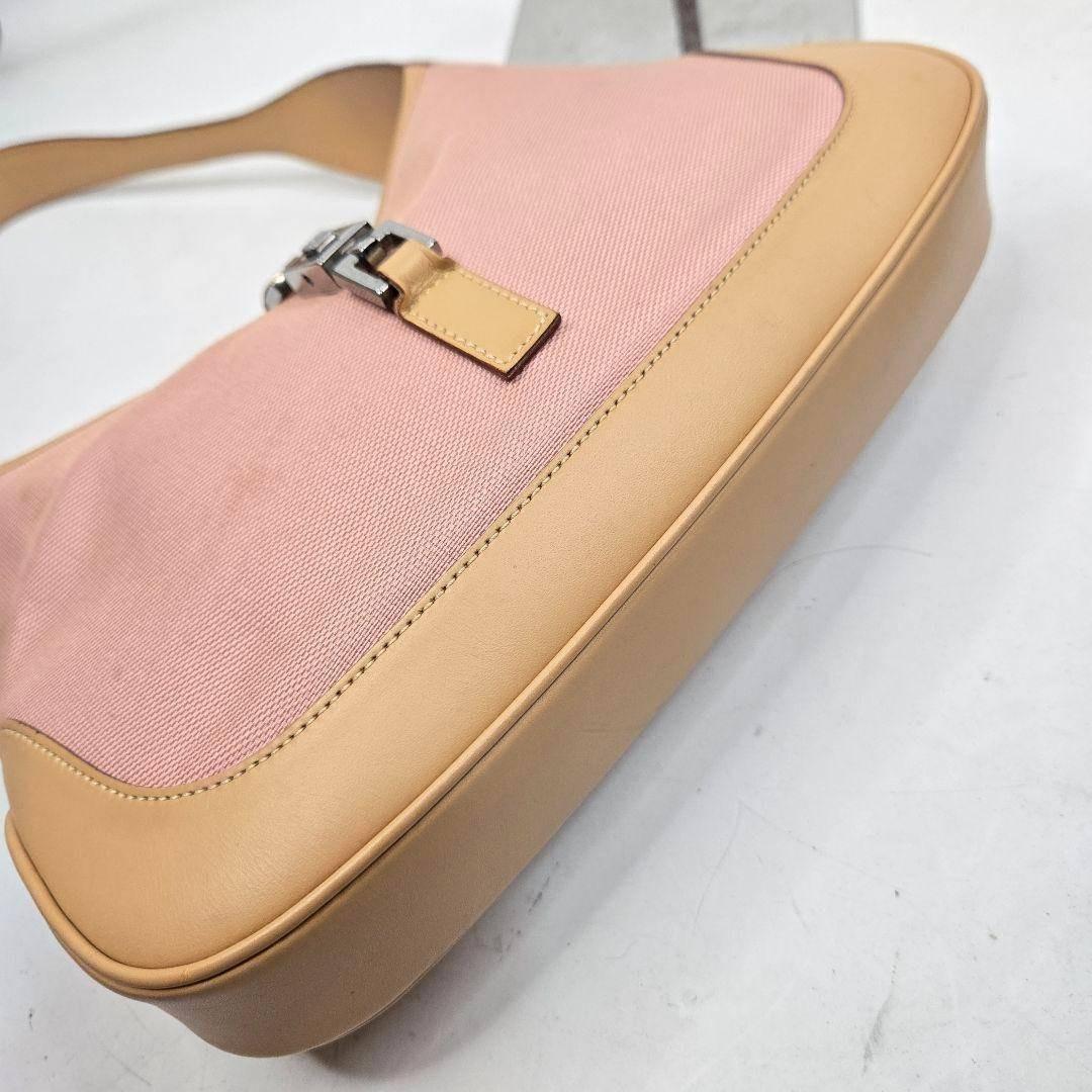 GUCCI ワンショルダーバッグ ジャッキー キャンバス レザー