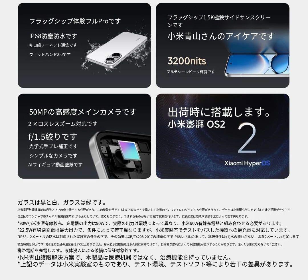 新品 REDMI Turbo 4 Pro 12GB/256GB 緑 SiMフリー