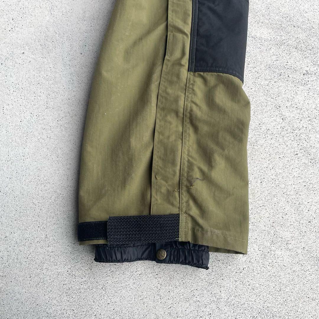 USA製 90s 古着 スキーウェア ナイロンパンツ スノーボード ギミック