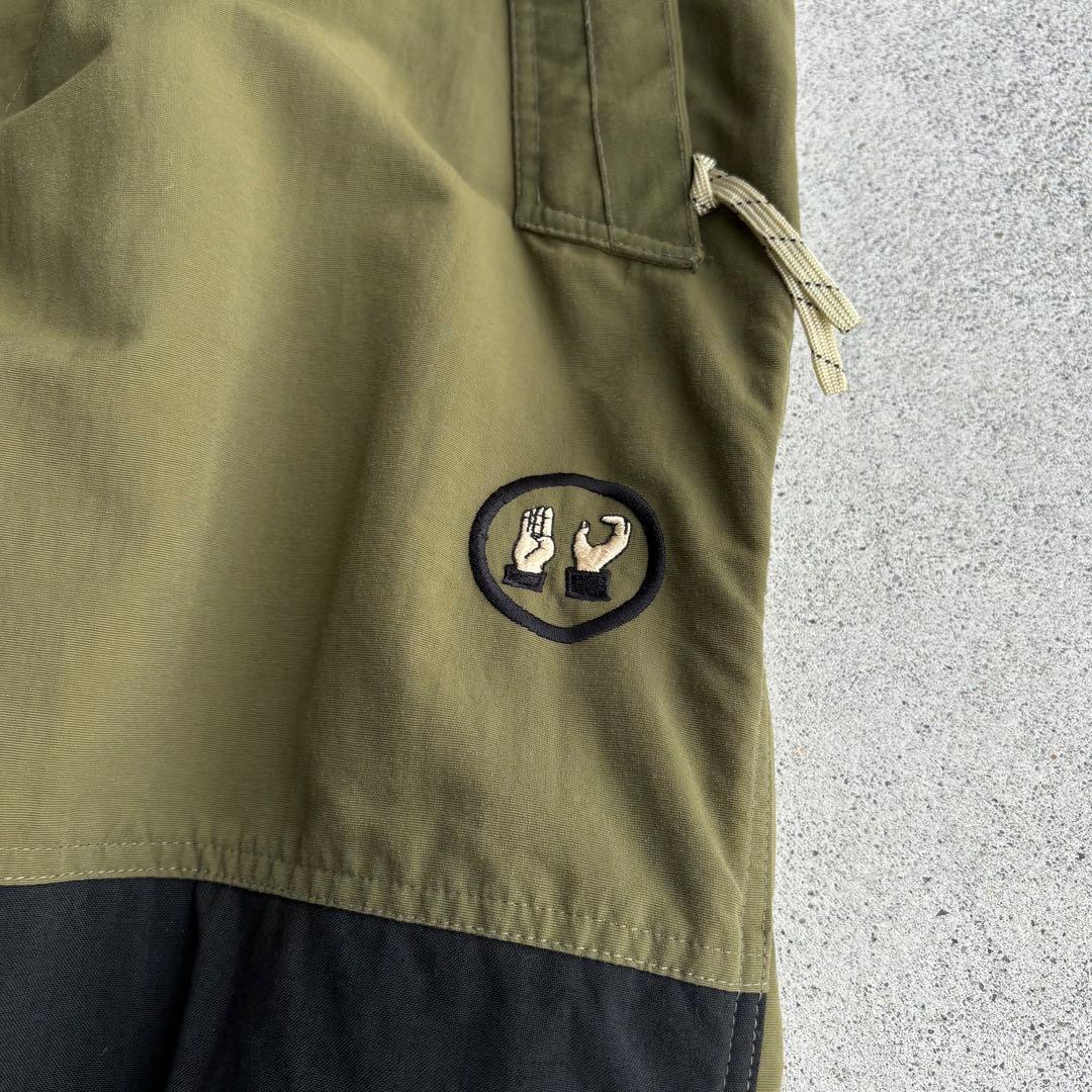 USA製 90s 古着 スキーウェア ナイロンパンツ スノーボード ギミック