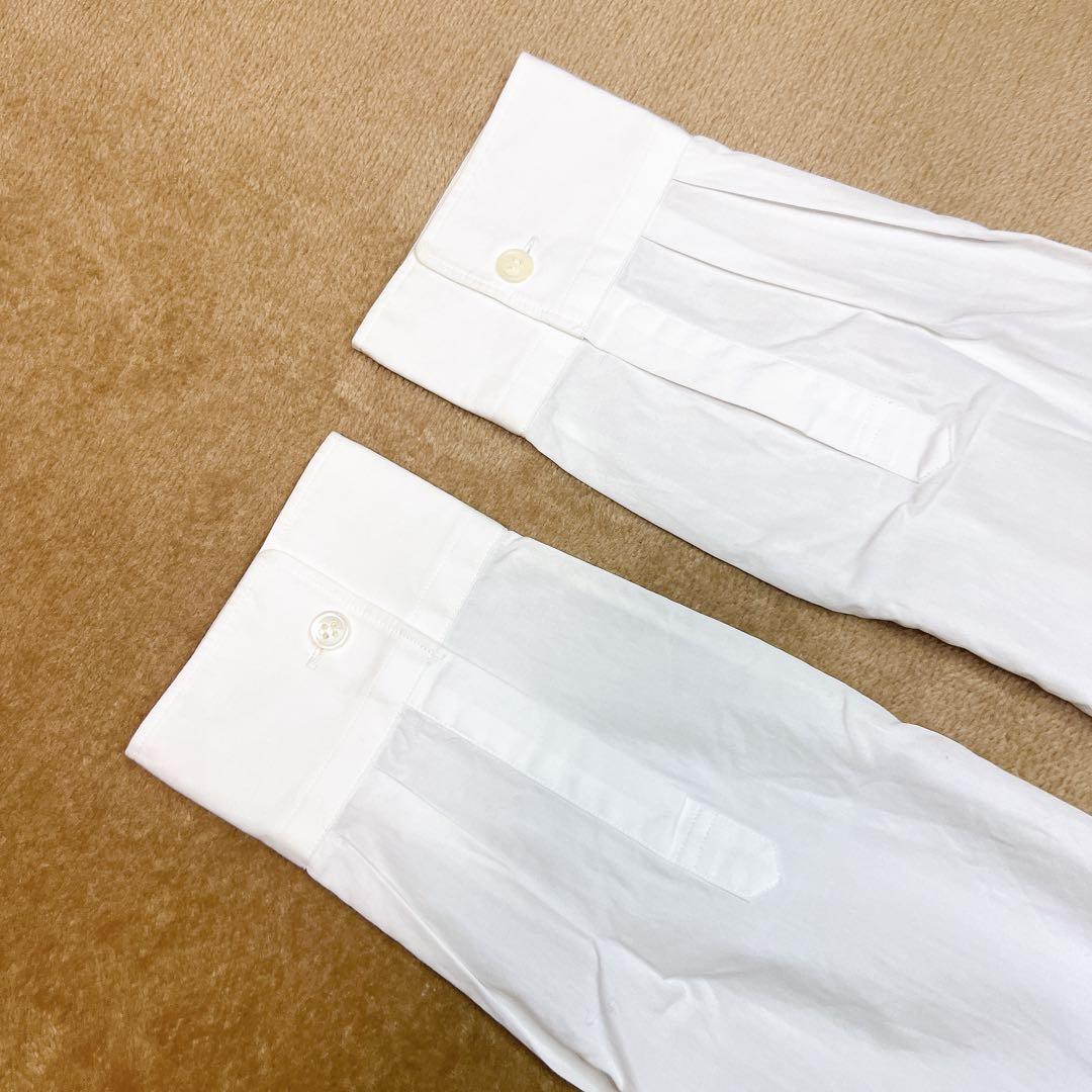 トリココムデギャルソン 長袖 白シャツ M