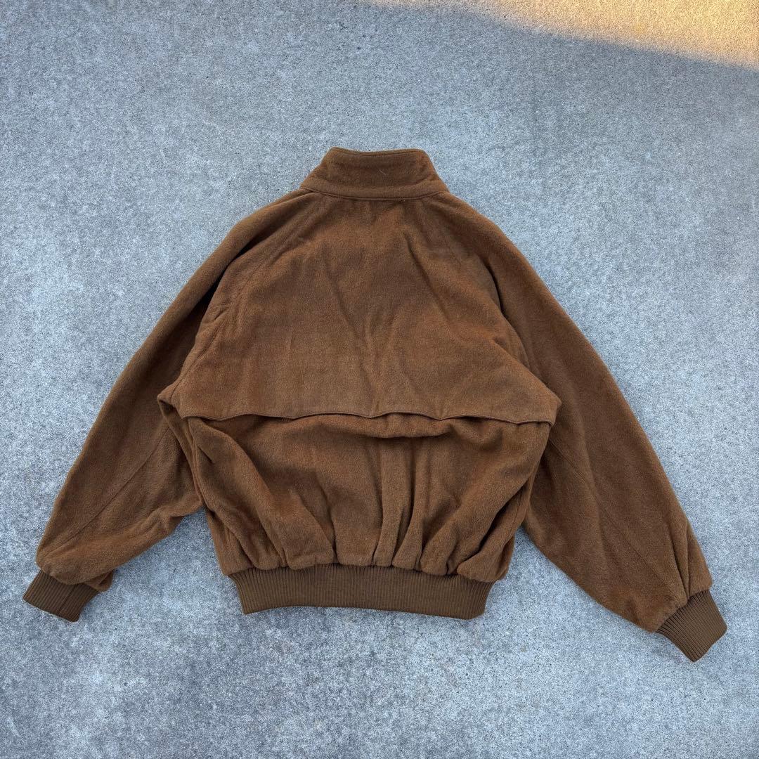 90’s vintage ウールブルゾン ブラウン 短丈 アメカジ カジュアル