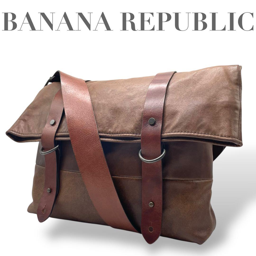 バッグ BANANA REPUBLIC Archive Leather Messeng