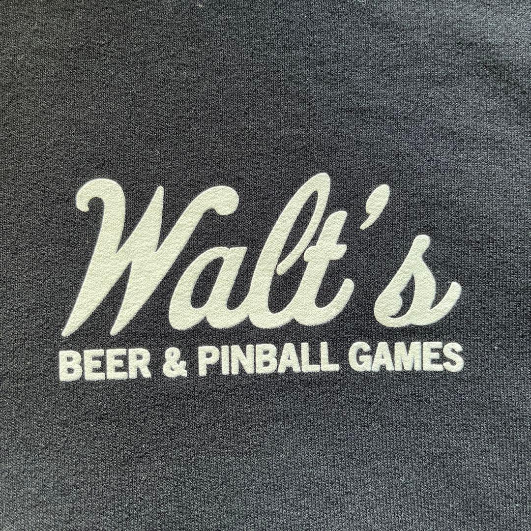 美品 WALT’S BAR CREWNECK BLACK-L Champion