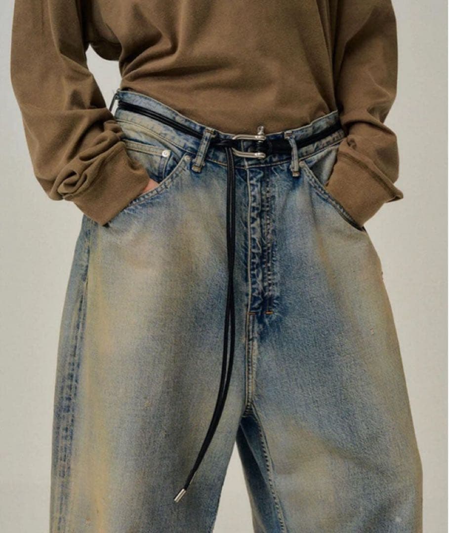 小物 2025AW ANCELLM LEATHER ROPE BELT