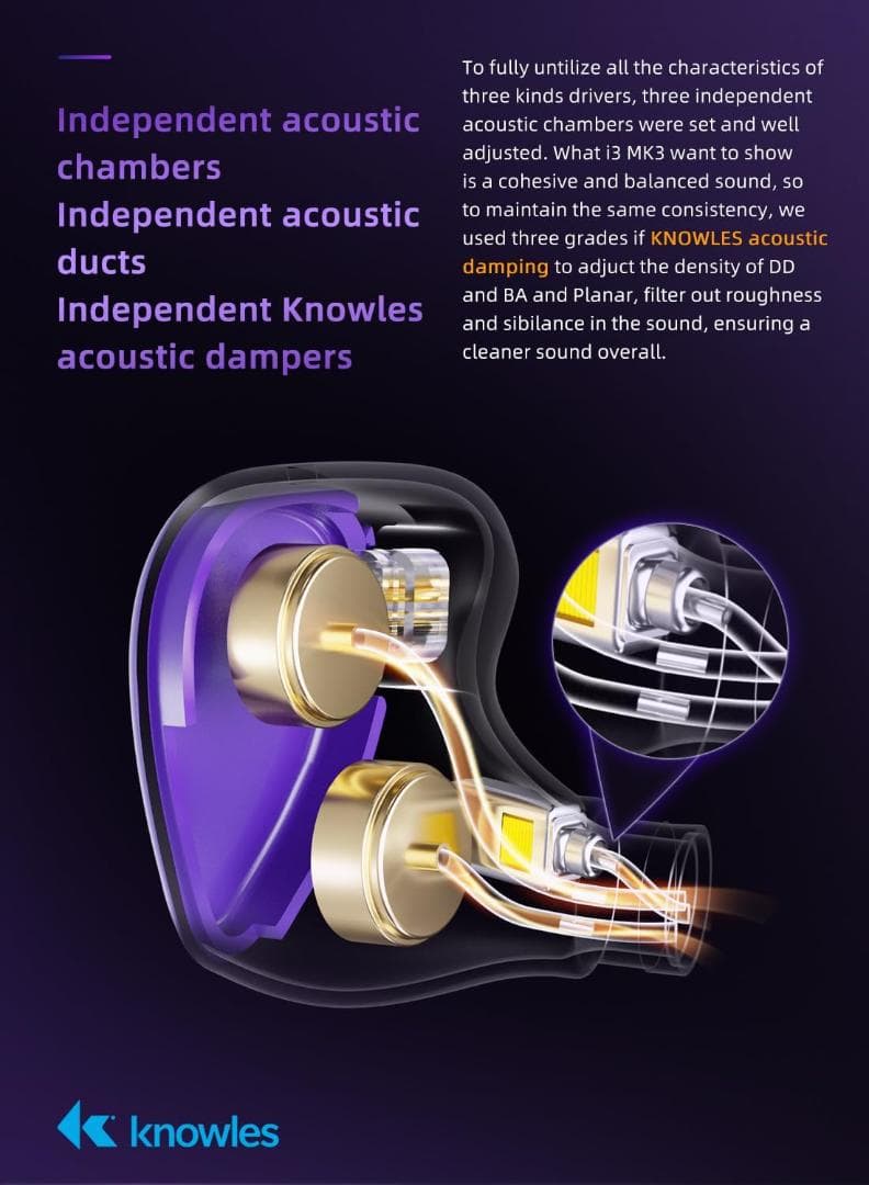【美品】TRI I3 MK3 トライブリッド 平面駆動×BA×ベリリウム