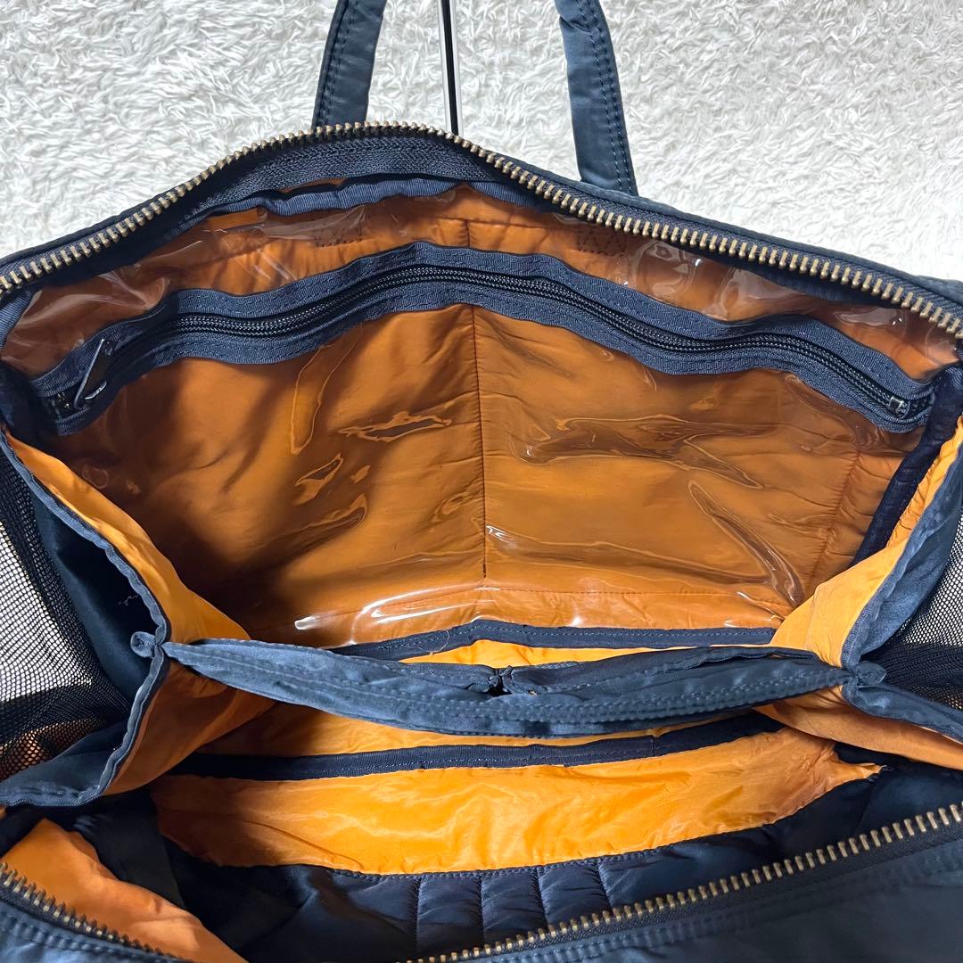 ✨現行タグ✨入手困難 PORTER タンカー ビジネスバッグ 2way ネイビー
