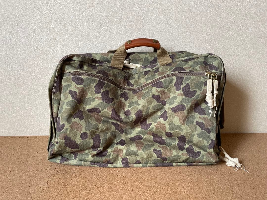 tools SLOW 迷彩柄ボストンバッグ 2way