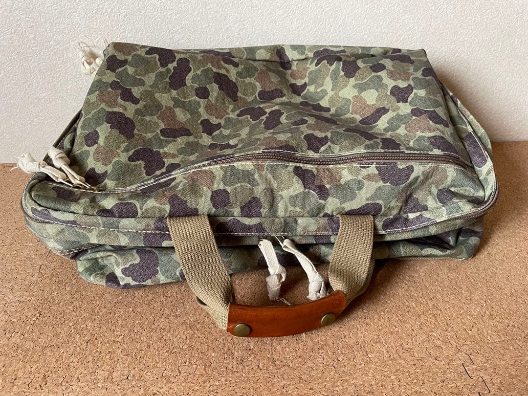 tools SLOW 迷彩柄ボストンバッグ 2way