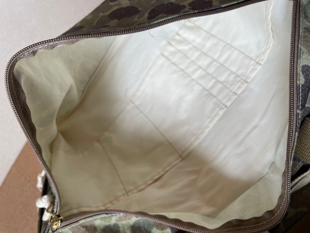 tools SLOW 迷彩柄ボストンバッグ 2way