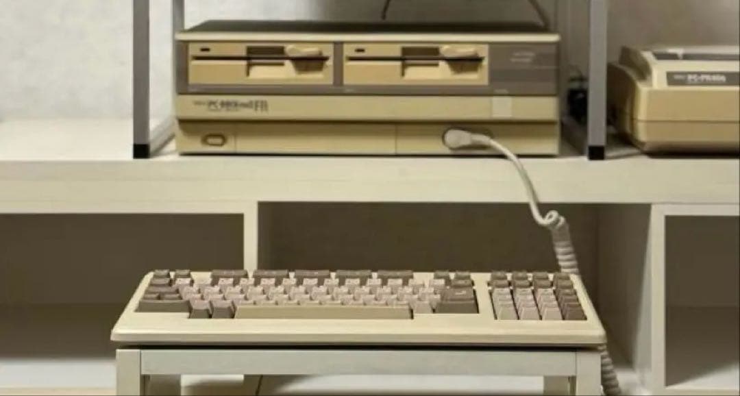 PC-8801 mkII FR 本体&キーボードセット