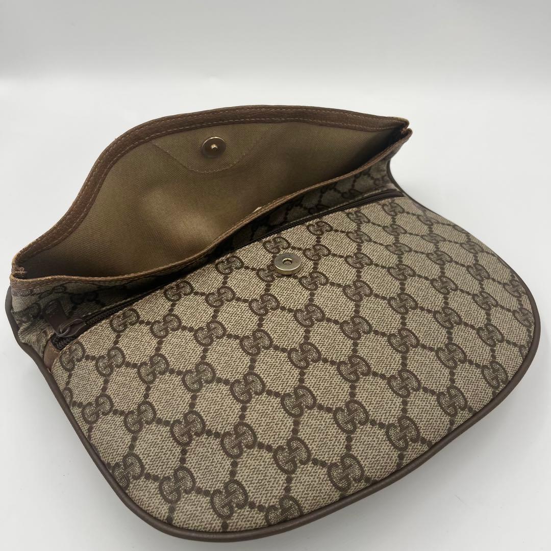 GUCCI グッチ ポーチ ggスプリーム PVC オールドグッチ