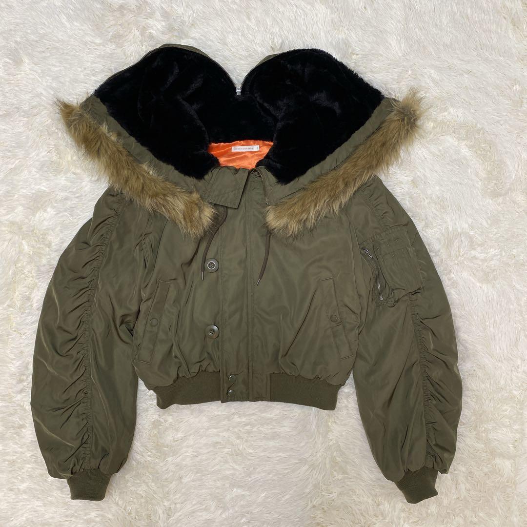 ✨美品✨ショート丈ジャケット N2B y2k 平成ギャル 短丈 グランジ