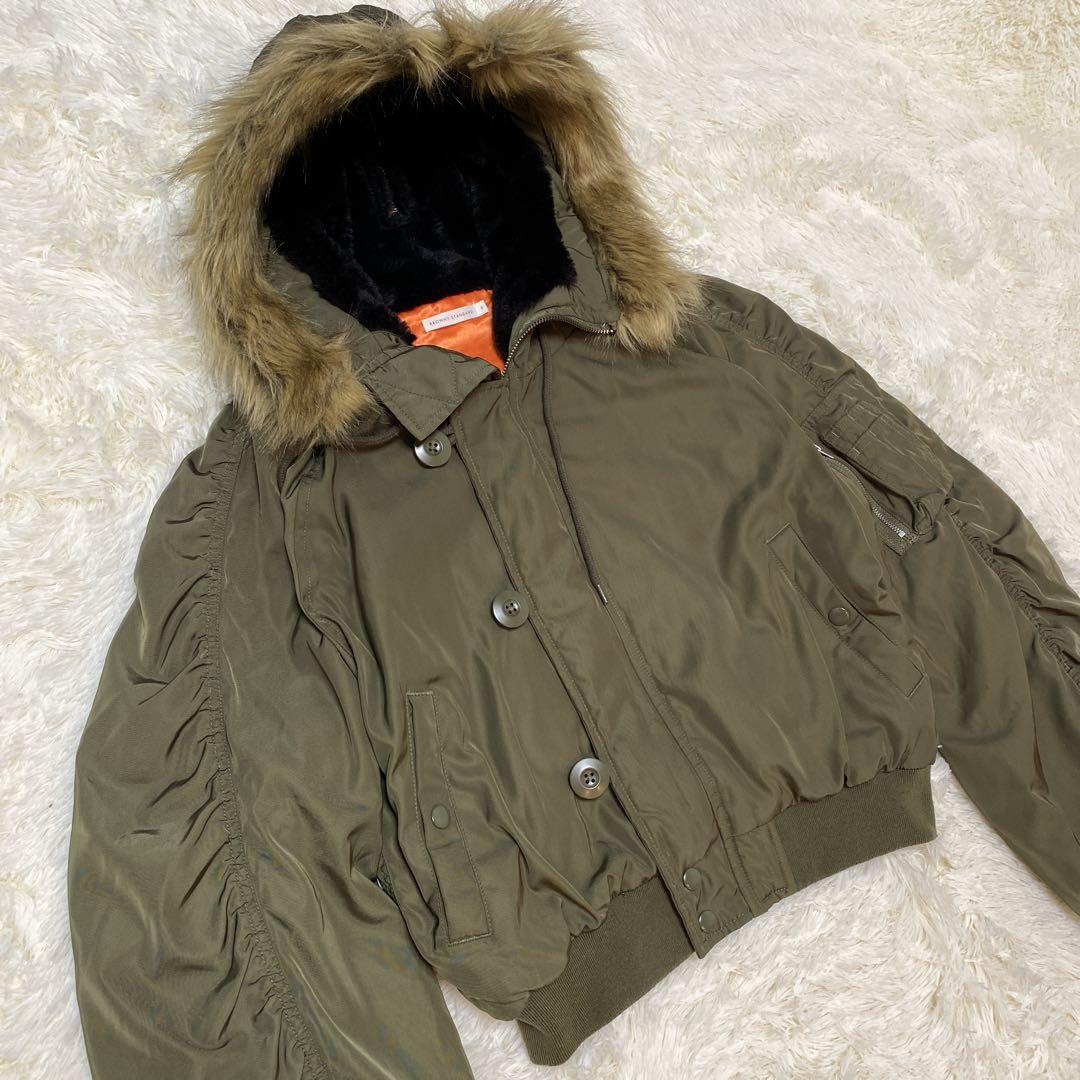 ✨美品✨ショート丈ジャケット N2B y2k 平成ギャル 短丈 グランジ