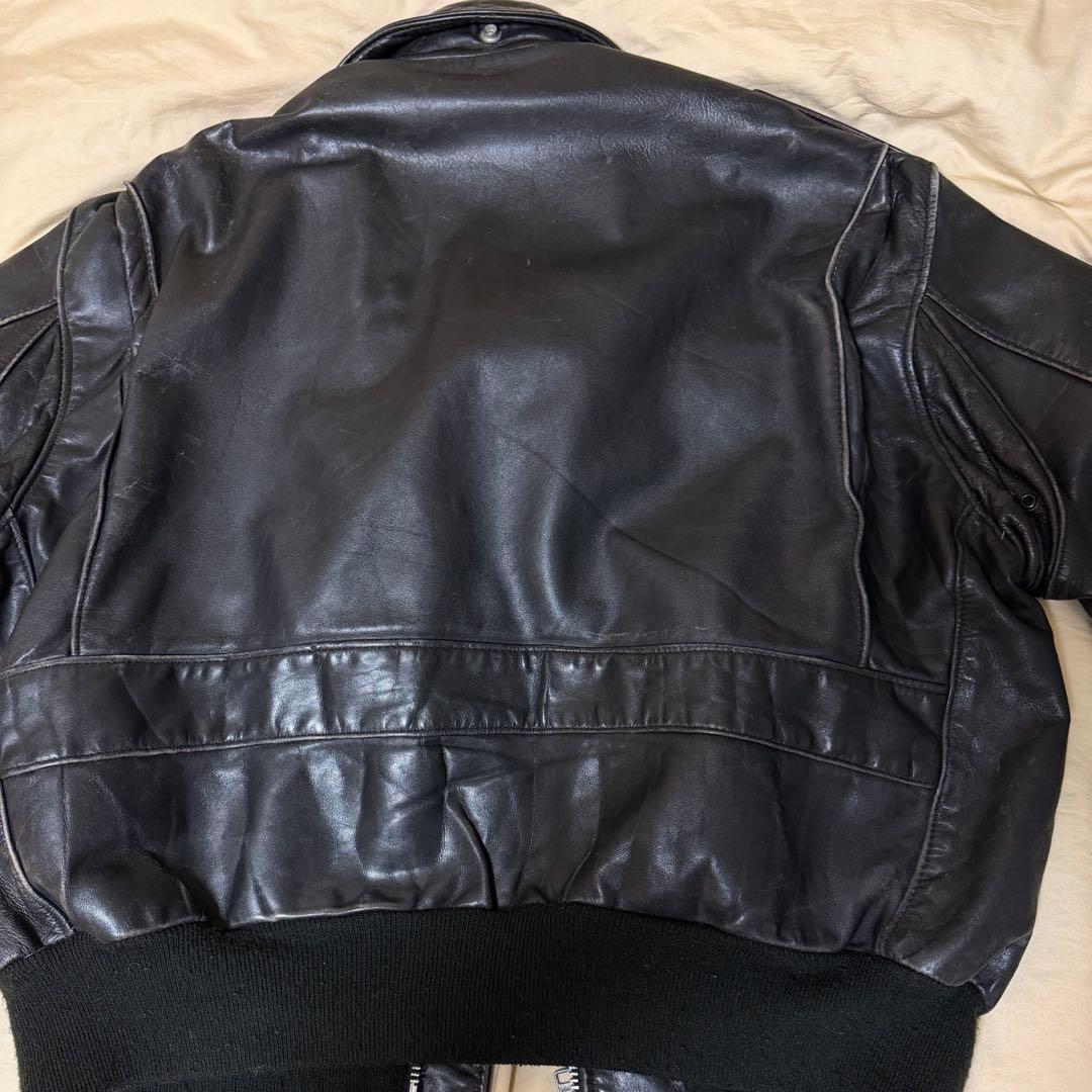 Schott（ショット）レザーボンバージャケット（フライトジャケット）