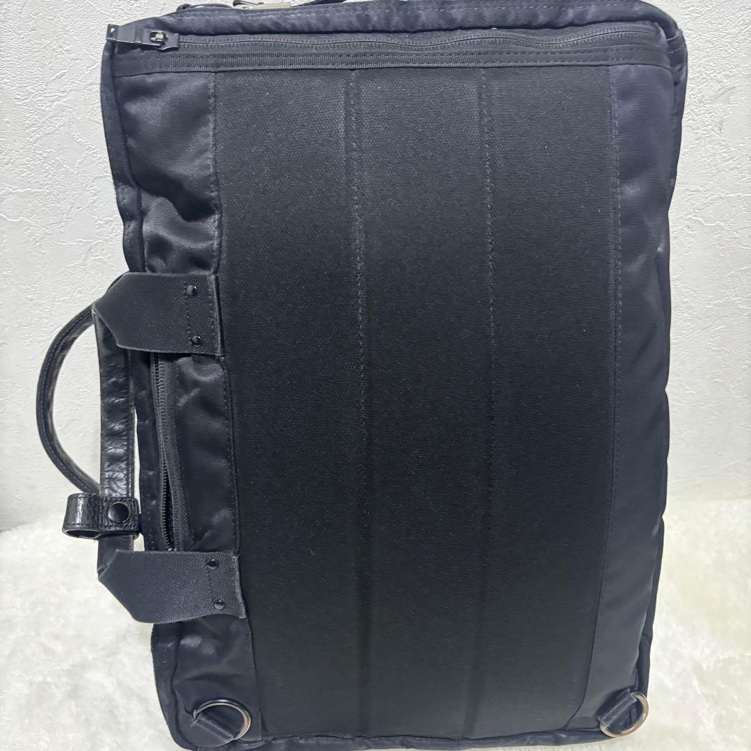 【希少】ポーター　リフト　ビジネスバッグ　リュック　ブラック　2way 2層