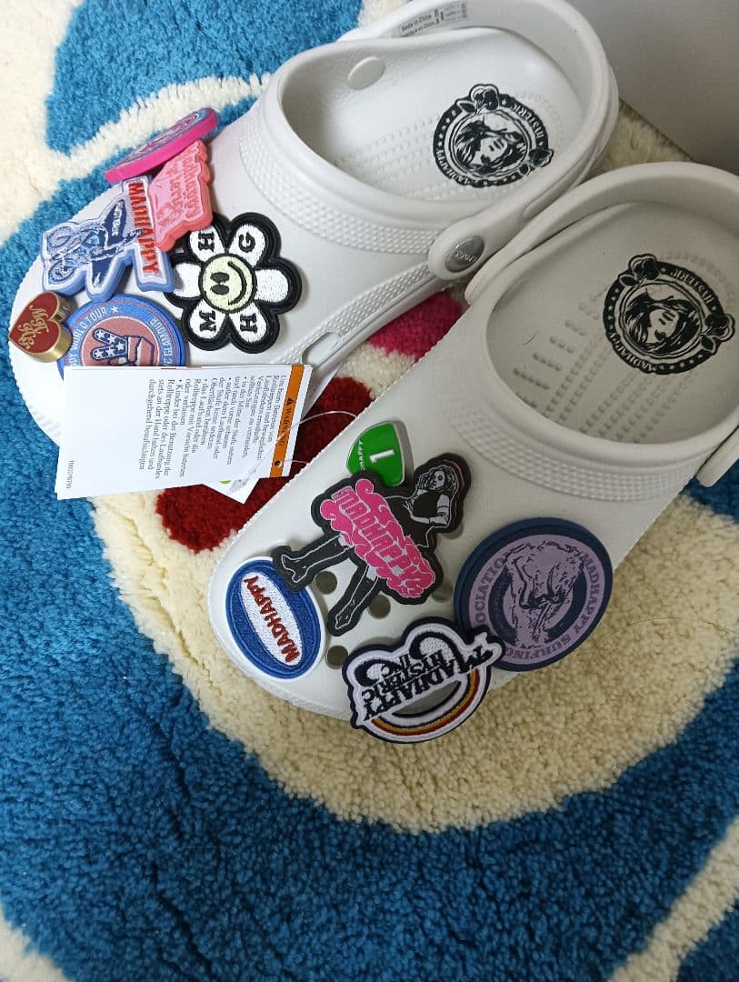 24cm ヒステリックグラマー madhappy crocs ホワイト