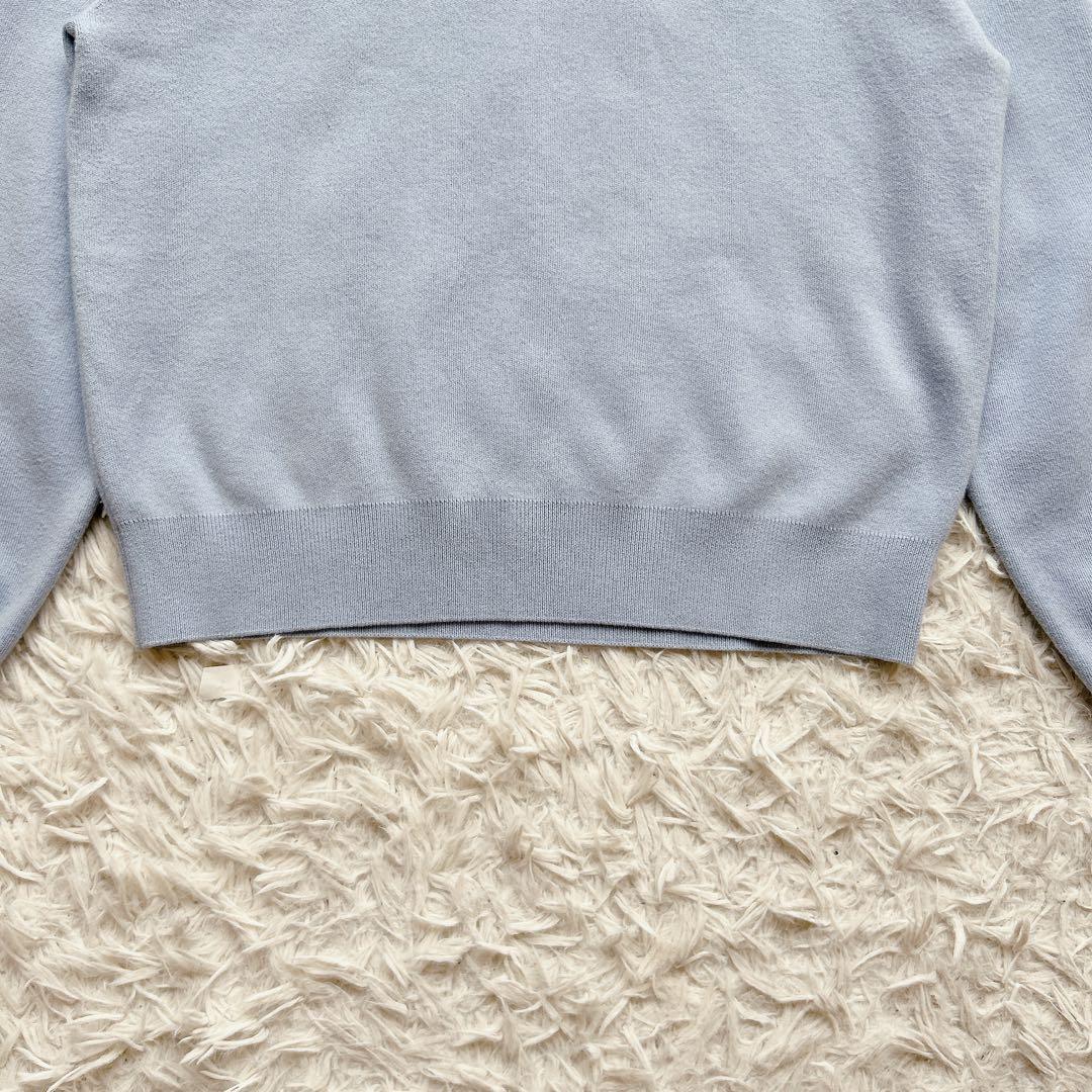 美品 CABaN 2024 コットン カシミヤ ニット クルーネック 現行モデル