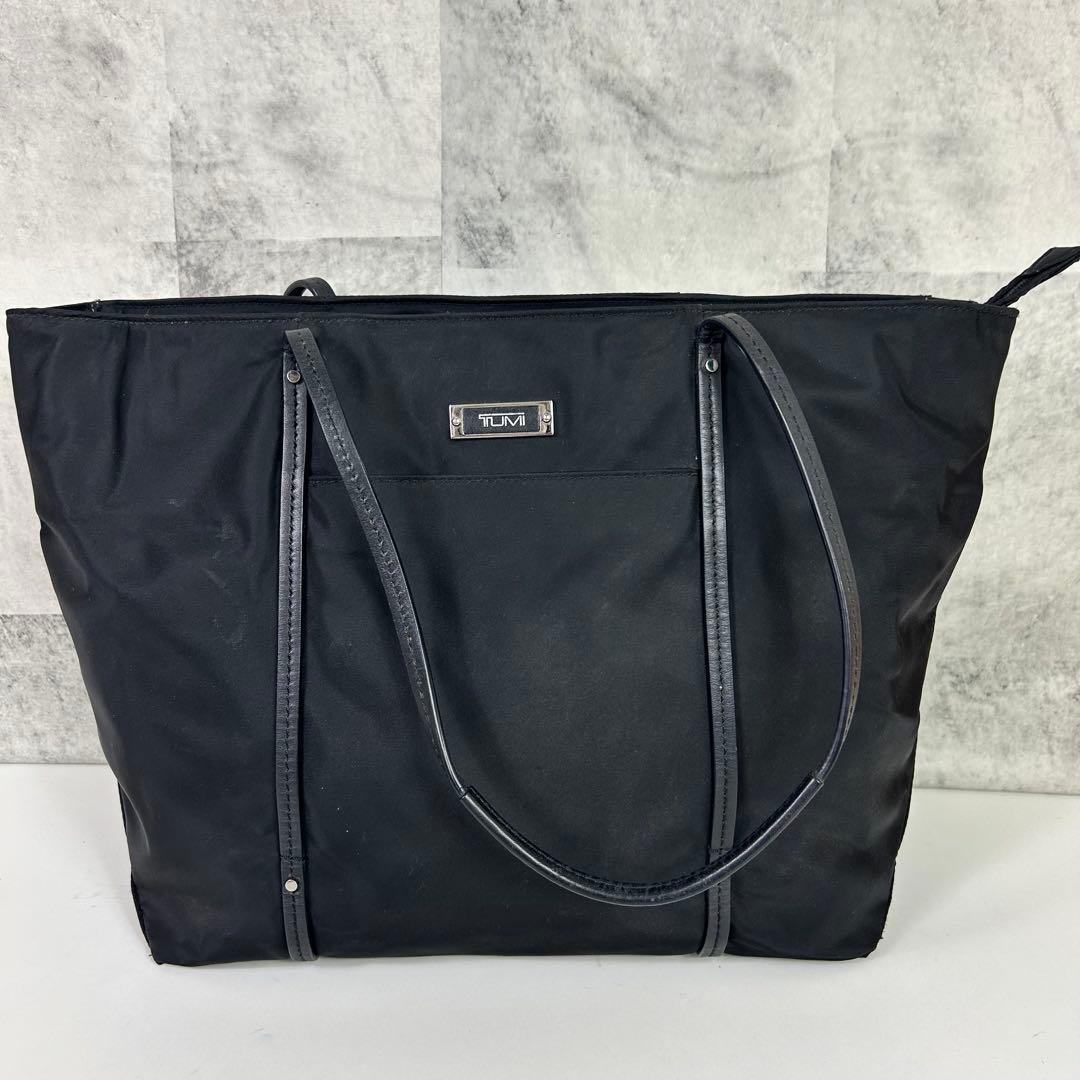 ☆美品☆ TUMI トゥミ　ナイロン　トートバッグ　ブラック