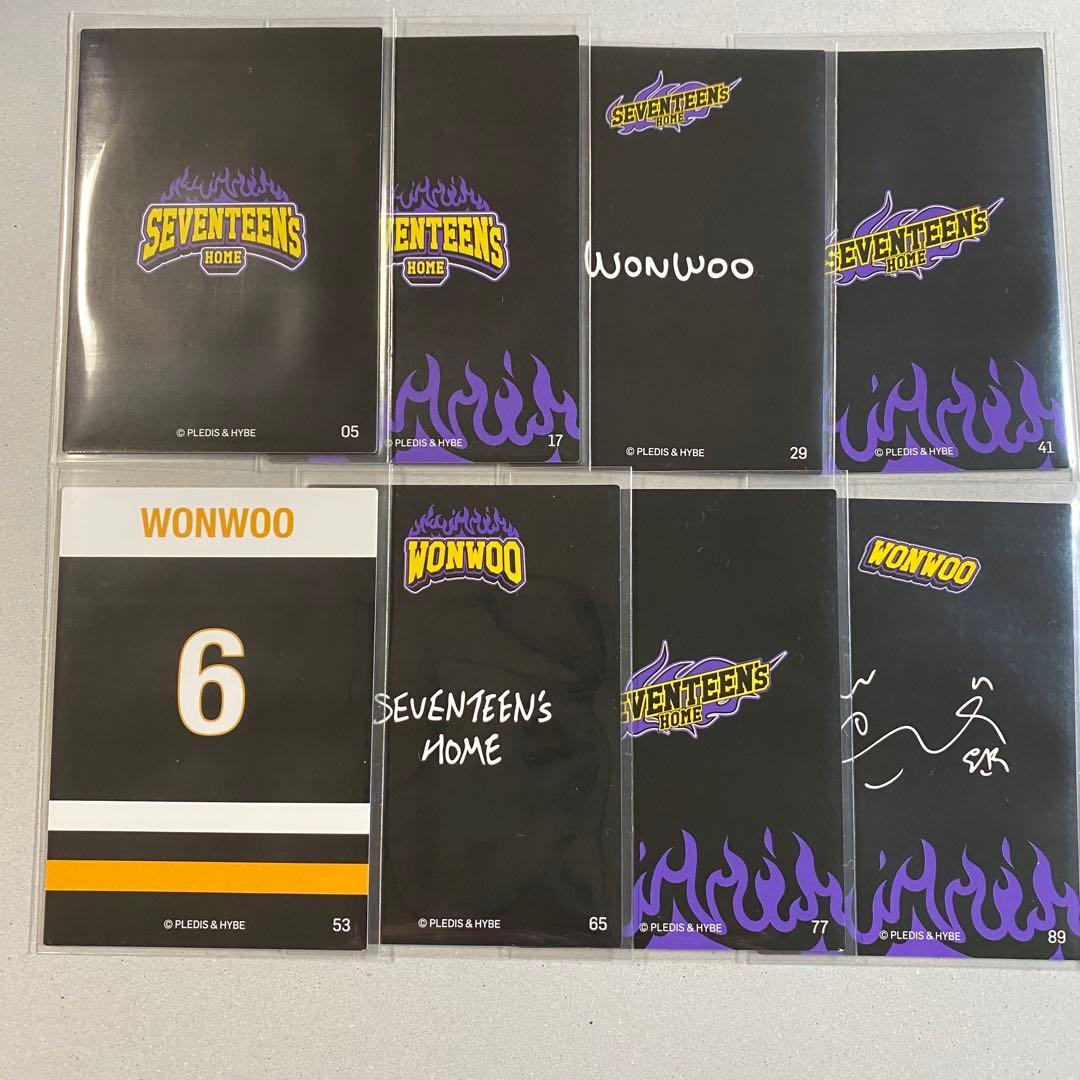 ウォヌ  トレカ コンプセット SEVENTEEN