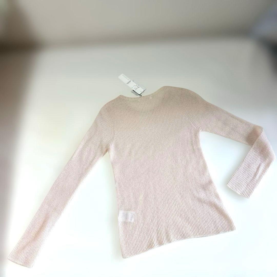 タグ付き》GALERIE VIE カシミヤ100 トゥモローランドS長袖ニット