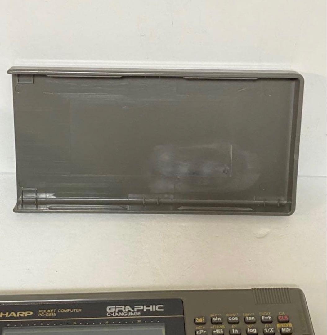 【動作確認済・電池付】SHARP PC-G815 ポケコン ポケットコンピュータ