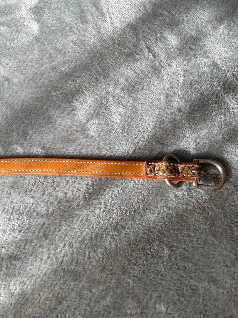 ❣️美品　Hender Scheme エンダースキーマ パイソン ベルト❣️