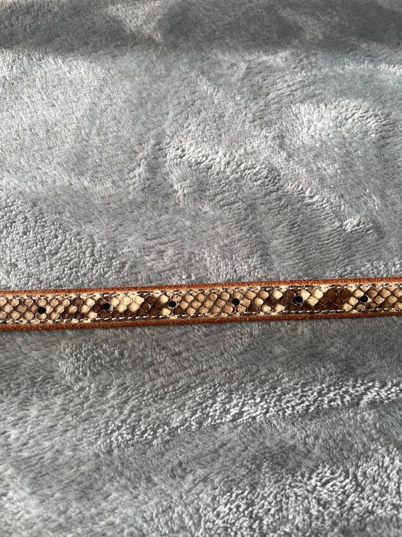 ❣️美品　Hender Scheme エンダースキーマ パイソン ベルト❣️