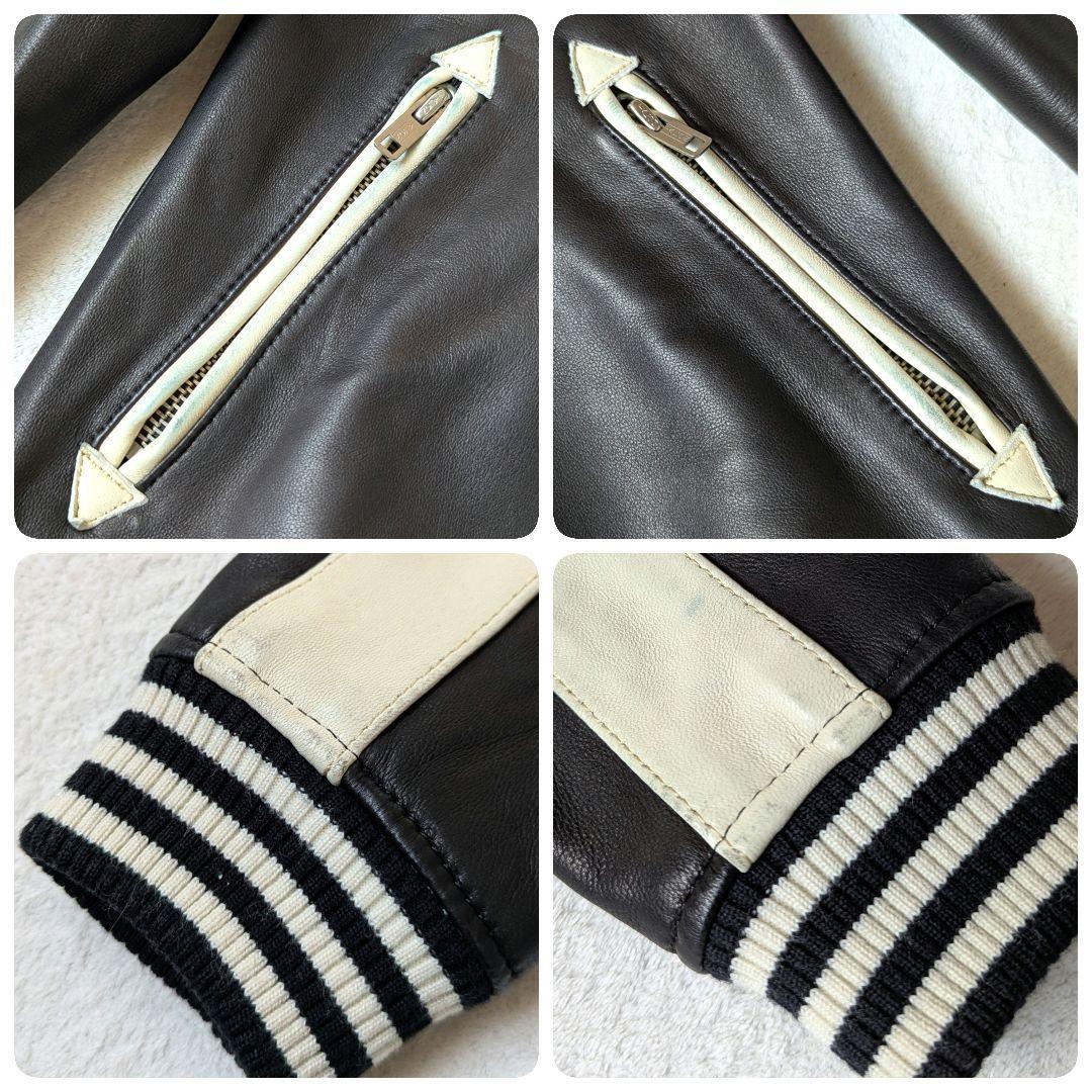 ヒステリックグラマー ラムレザー スカジャン タイガー S ♦chie0709様