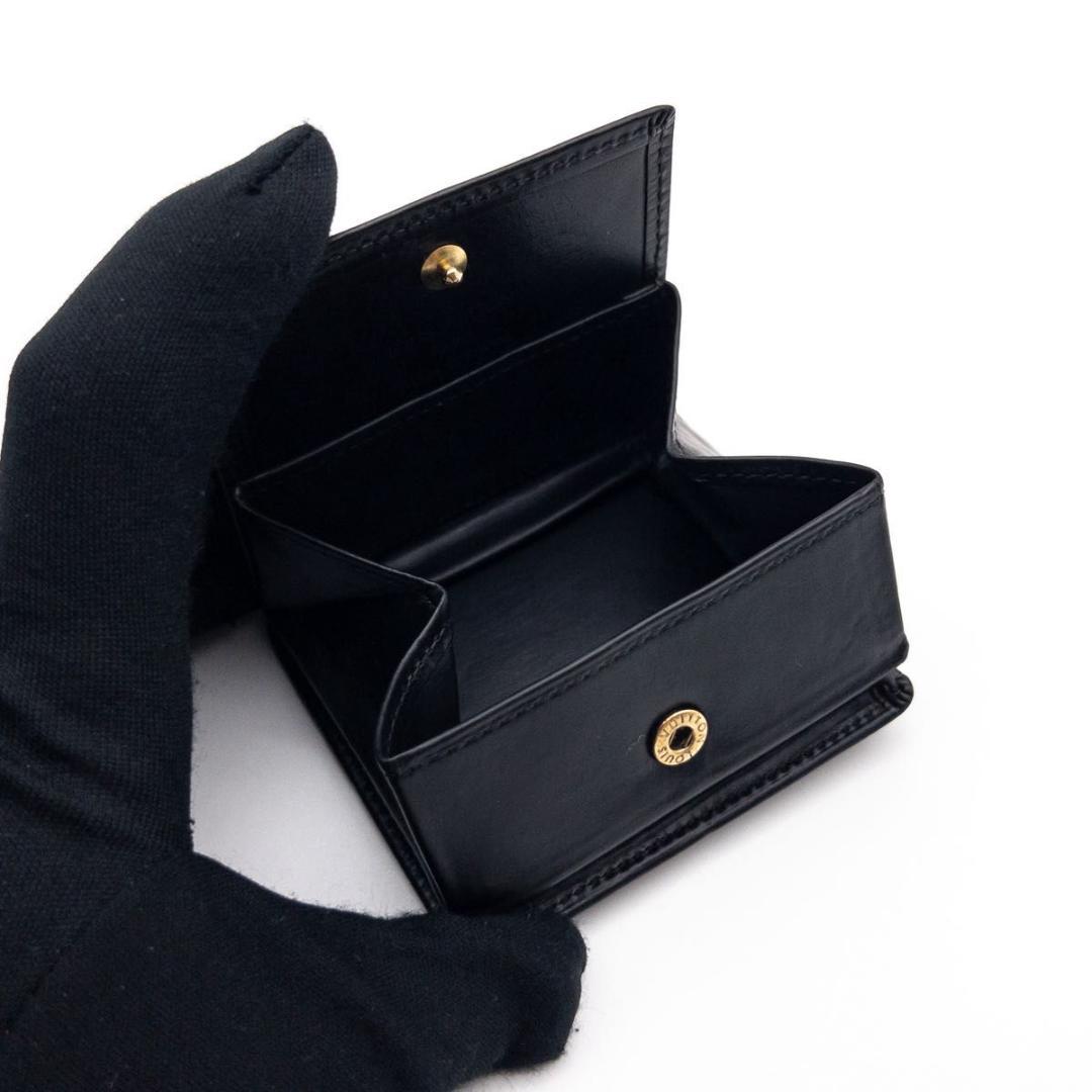 【極美品】ルイヴィトン　ポルトモネボワット　エピ　ノワール　ケース　小銭入