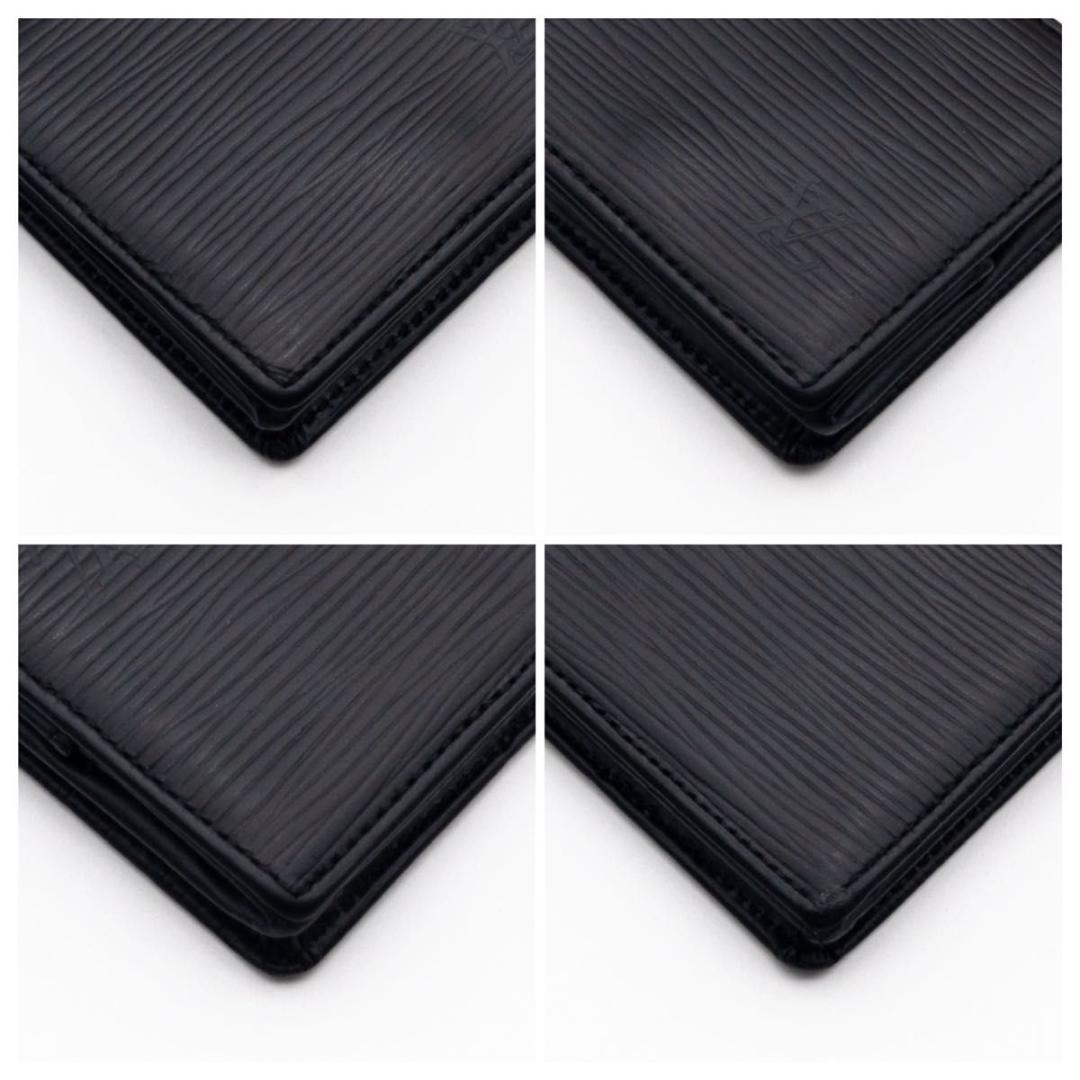 【極美品】ルイヴィトン　ポルトモネボワット　エピ　ノワール　ケース　小銭入