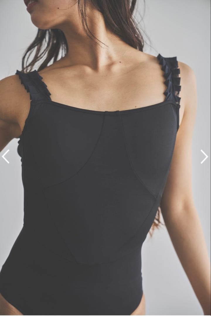 Retune stinaレオタードserenadeセレナーデレディースP黒