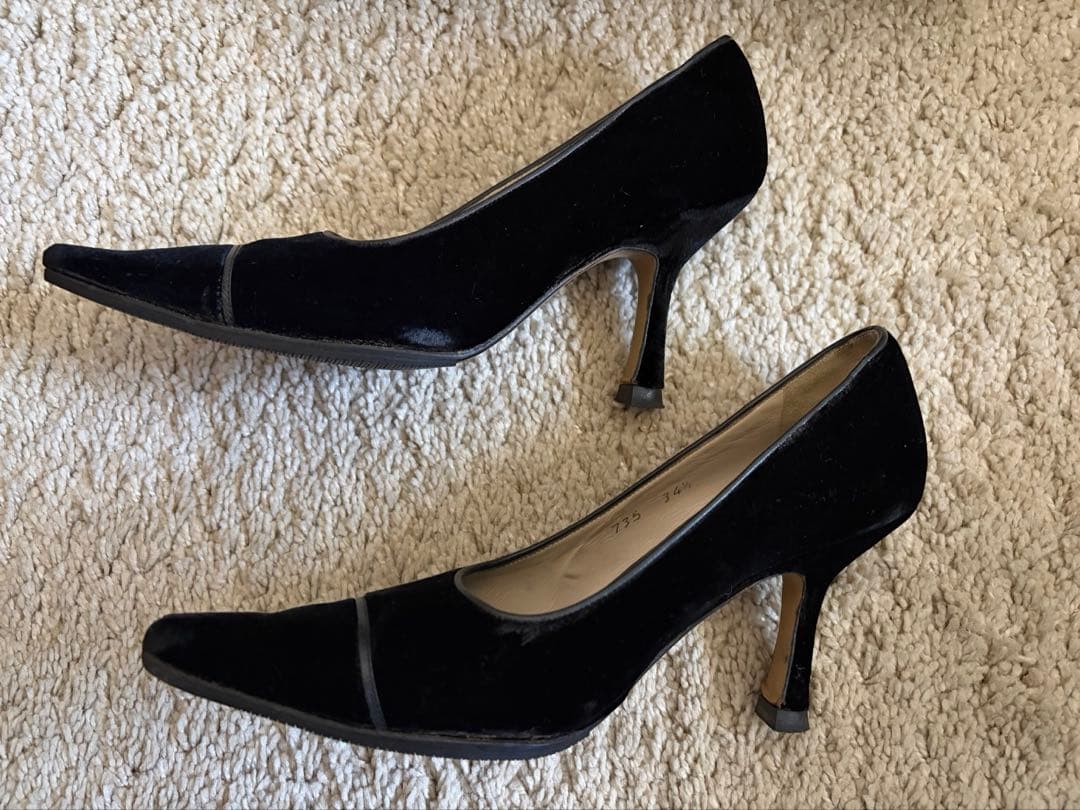 CHANEL パンプス　黒　34.5