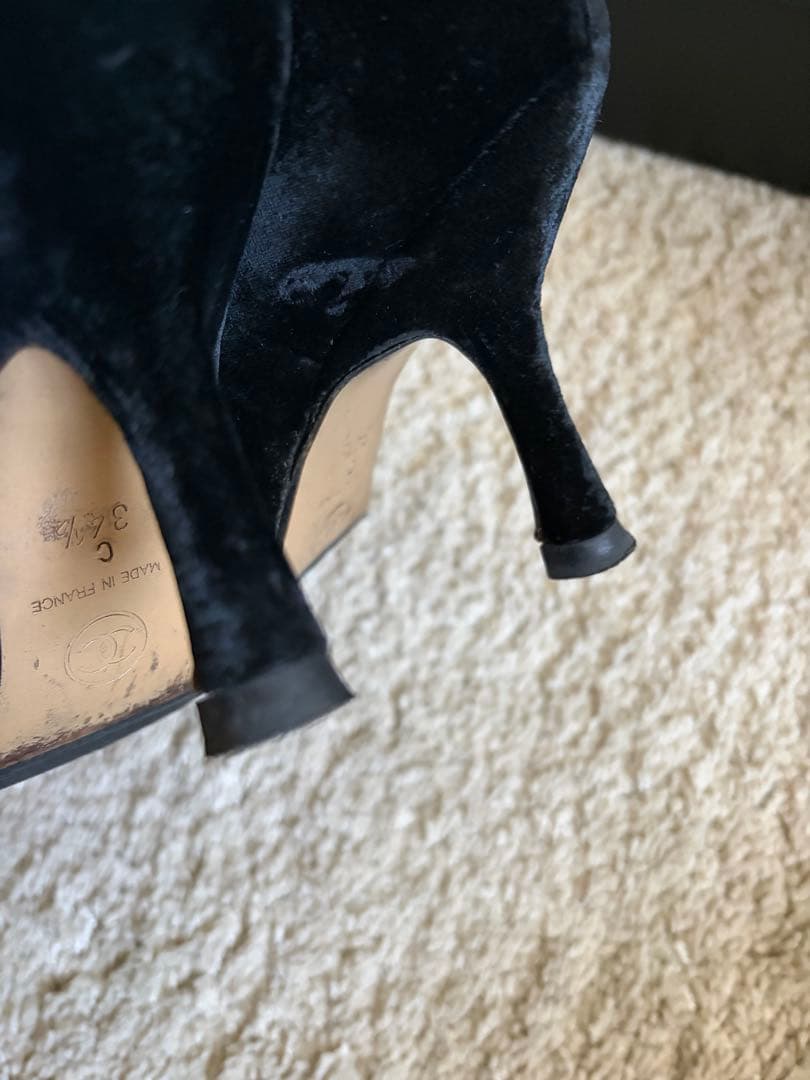 CHANEL パンプス　黒　34.5