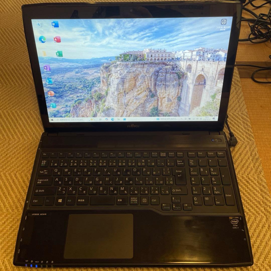 富士通 LIFEBOOK AH56/M 8G/1TB/office2021