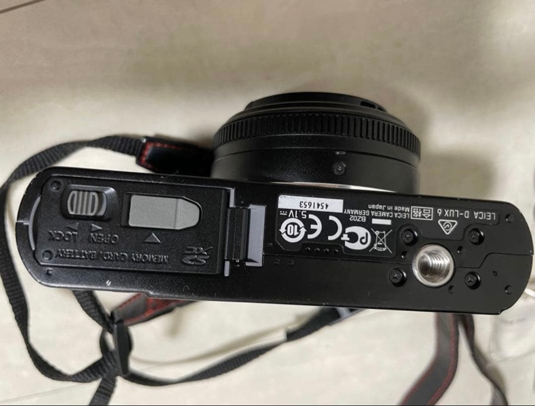 専用です。Leica D-LUX6 ブラック　美品　バッテリー2個