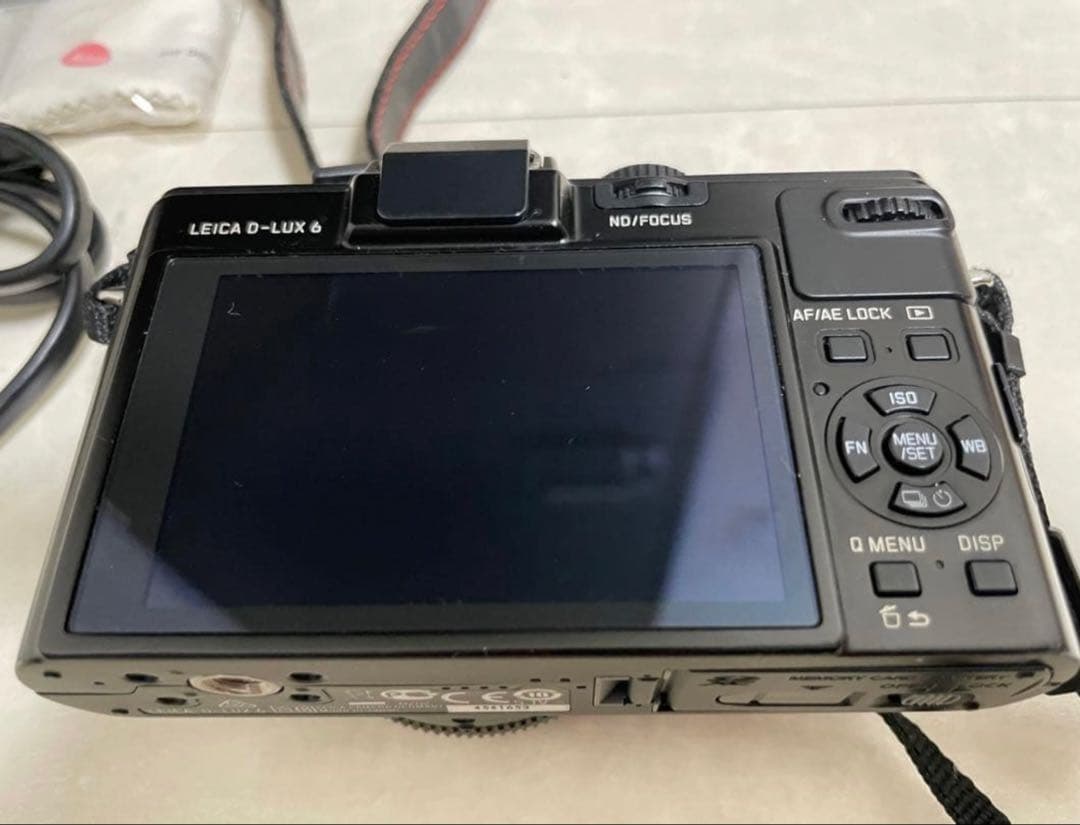 専用です。Leica D-LUX6 ブラック　美品　バッテリー2個