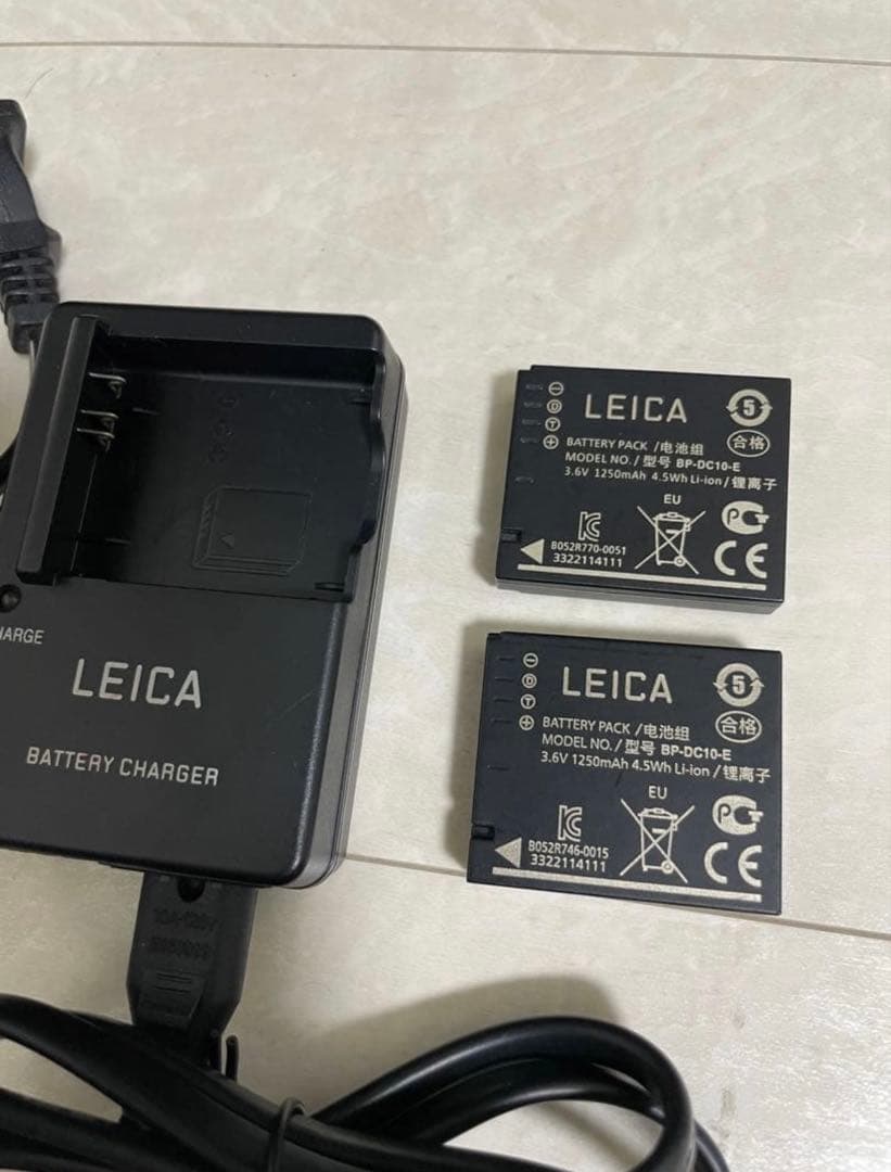専用です。Leica D-LUX6 ブラック　美品　バッテリー2個