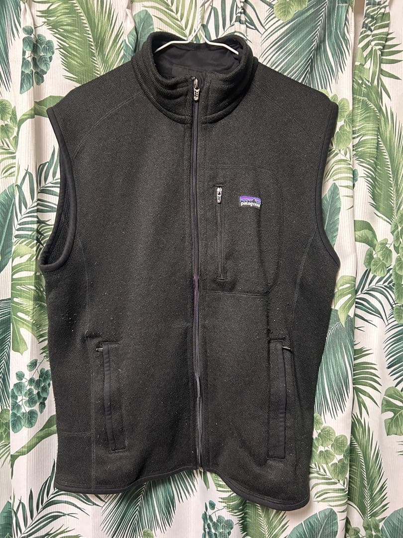 t*o様 patagonia初期型 ブラックベターセーターベストM