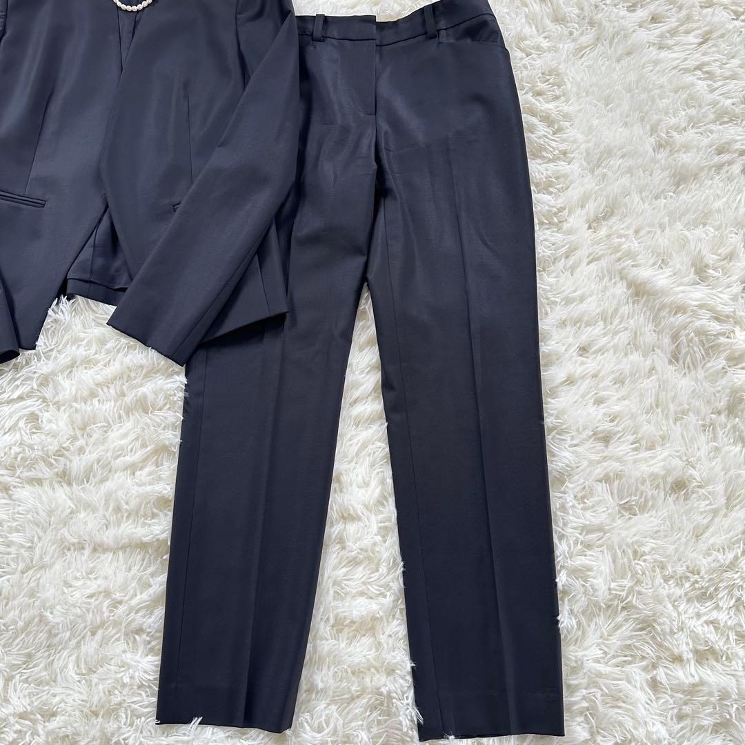 【美品】Theory luxe EXECUTIVE ノーカラー パンツスーツ36